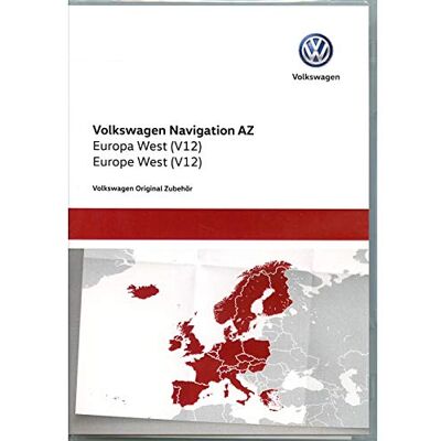 Volkswagen 3AA051866BE Tarjeta SD Original de VW V12 Europa West RNS 315 Sistema de navegación Navi Software Actualización, sólo para Plataforma AZ Volkswagen 3AA051866BE Tarjeta SD Original de VW V12 Europa West RNS 315 Sistema de navegación Navi Software Actualización, sólo para Plataforma AZ