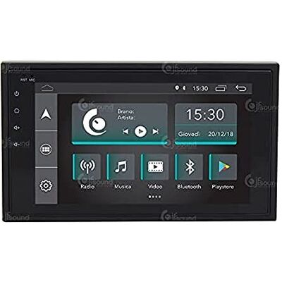 Jf Sound car audio system Autorradio Universal Slim 2 DIN Android GPS Bluetooth WiFi Dab USB Pantalla táctil Full HD 6,2 Jf Sound car audio system Autorradio Universal Slim 2 DIN Android GPS Bluetooth WiFi Dab USB Pantalla táctil Full HD 6,2