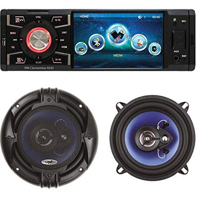 PNI Paquete MP5 Reproductor de automóvil Clementine 9545 + Altavoces coaxiales para automóvil HiFi650, 120W, 16.5 cm PNI Paquete MP5 Reproductor de automóvil Clementine 9545 + Altavoces coaxiales para automóvil HiFi650, 120W, 16.5 cm