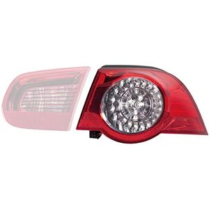 HELLA Piloto posterior LED transparente/rojo Parte exterior ECE izquierda HELLA Piloto posterior LED transparente/rojo Parte exterior ECE izquierda