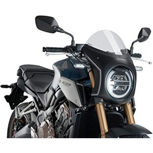 Puig Semi-Carenado 3133W Negro Mate Transparente - Semi-Fairing Puig Semi-Carenado 3133W Negro Mate Transparente - Semi-Fairing