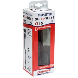 OptiMate Tecmate O15 Cable Separador en Y, de SAE de Entrada a 2 SAE de Salida OptiMate Tecmate O15 Cable Separador en Y, de SAE de Entrada a 2 SAE de Salida
