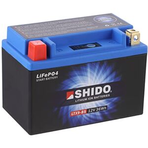 SHIDO Batería de ion de litio, color azul SHIDO Batería de ion de litio, color azul
