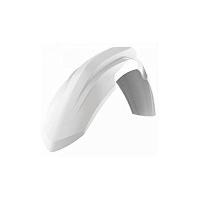 Polisport 8553200002 Guardabarros delantero réplica OEM fabricado en plástico brillante duradero y resistente compatible con motocicletas Honda en color blanco Polisport 8553200002 Guardabarros delantero réplica OEM fabricado en plástico brillante duradero y resistente compatible con motocicletas Honda en color blanco