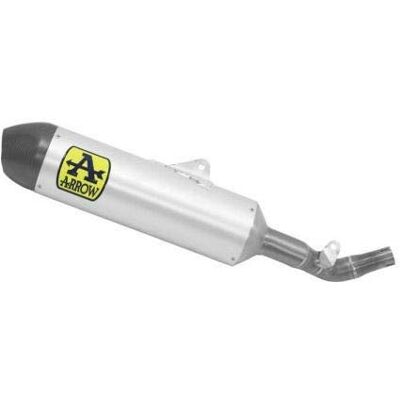 ARROW RACE-TECH TITANIUM SILENCER WITH CARBY END CAP HONDA CRF 450L '19 HOMOLOGATED RACE TECHTITANIUM SILENCER WITH CARBON END CAP AND WITH WELDED LINK PIE ARROW RACE-TECH TITANIUM SILENCER WITH CARBY END CAP HONDA CRF 450L '19 HOMOLOGATED RACE TECHTITANIUM SILENCER WITH CARBON END CAP AND WITH WELDED LINK PIE