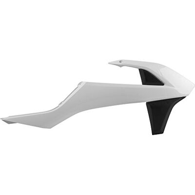 Polisport Tapas de Radiador Resistentes y duraderas Compatible con Motocicletas KTM en Color Blanco/Negro Polisport Tapas de Radiador Resistentes y duraderas Compatible con Motocicletas KTM en Color Blanco/Negro
