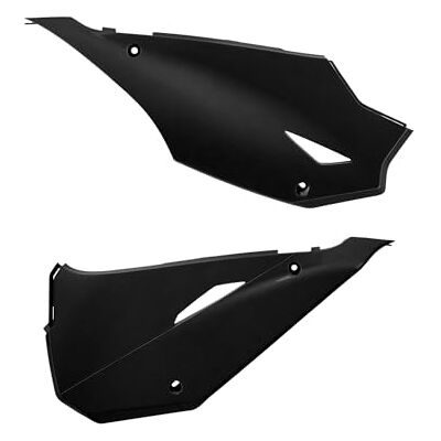 Polisport Tapas laterales para Kawasaki KX125/250 03'-08' con ajuste perfecto, calidad OEM y gran resistencia en uso off-road ideales para sustituir las originales, Negro Polisport Tapas laterales para Kawasaki KX125/250 03'-08' con ajuste perfecto, calidad OEM y gran resistencia en uso off-road ideales para sustituir las originales, Negro