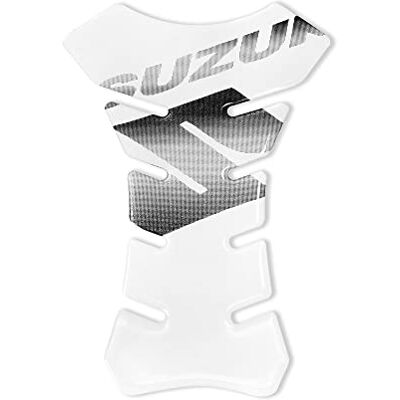 4R Quattroerre.it Pegatina 3D para el Depósito de la Moto Suzuki, Transparente 4R Quattroerre.it Pegatina 3D para el Depósito de la Moto Suzuki, Transparente