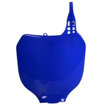 Polisport Portanúmeros frontal réplica OEM fabricado en plástico brillante duradero y resistente compatible con motocicletas Yamaha en color azul Polisport Portanúmeros frontal réplica OEM fabricado en plástico brillante duradero y resistente compatible con motocicletas Yamaha en color azul