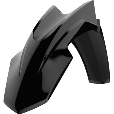 Polisport Guardabarros delantero réplica OEM fabricado en plástico brillante duradero y resistente compatible con motocicletas Honda en color negro Polisport Guardabarros delantero réplica OEM fabricado en plástico brillante duradero y resistente compatible con motocicletas Honda en color negro