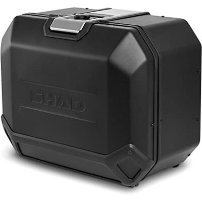 SHAD Maleta Lateral Izquierda TR47L Terra Black Edition, Aluminio SHAD Maleta Lateral Izquierda TR47L Terra Black Edition, Aluminio