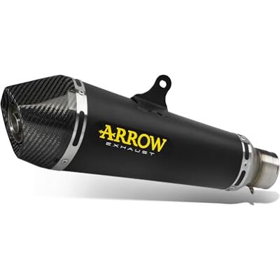 ARROW Kit colector + terminal X-KONE níquel Kawasaki Z650 '21/22 con fondo CARBY Y DBK ARROW Kit colector + terminal X-KONE níquel Kawasaki Z650 '21/22 con fondo CARBY Y DBK