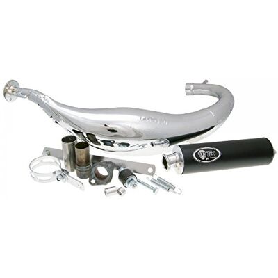 Turbo Kit Tubo de escape Carreras 80 Cromo MOTORHISPANIA RX 50 AM6 Turbo Kit Tubo de escape Carreras 80 Cromo MOTORHISPANIA RX 50 AM6