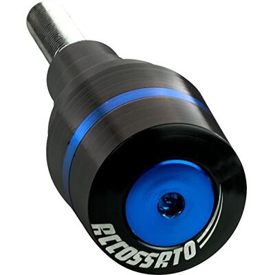 ACCOSSATO Tampón protector de arena azul con tapa de tornillo para Yamaha Fz8 2010 a 2016 (CC800) ACCOSSATO Tampón protector de arena azul con tapa de tornillo para Yamaha Fz8 2010 a 2016 (CC800)
