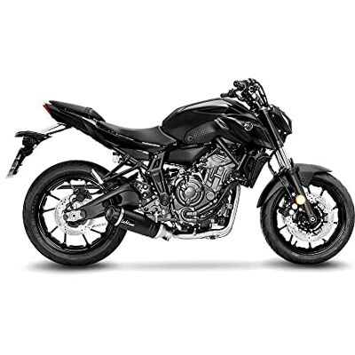 LeoVince SBK LV ONE EVO NEGRO 2/1 YAMAHAMT-07 INOX con catalizador LeoVince SBK LV ONE EVO NEGRO 2/1 YAMAHAMT-07 INOX con catalizador