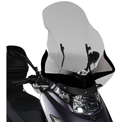 GIVI Cúpula Transparente con Abe, 680 mm de Alto, 580 mm de Ancho, con Portegecantos GIVI Cúpula Transparente con Abe, 680 mm de Alto, 580 mm de Ancho, con Portegecantos