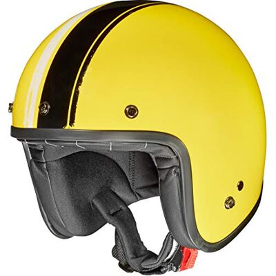 GIVI Hps 20.7 Jet Casco, Fibra Óptica Arizona, Color Amarillo/Negro, Talla 54/XS GIVI Hps 20.7 Jet Casco, Fibra Óptica Arizona, Color Amarillo/Negro, Talla 54/XS