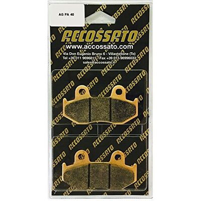 ACCOSSATO Pastilla de freno para Suzuki > an 400 Burgman, 400 (1999 – 2000), juego de 2 ACCOSSATO Pastilla de freno para Suzuki > an 400 Burgman, 400 (1999 – 2000), juego de 2