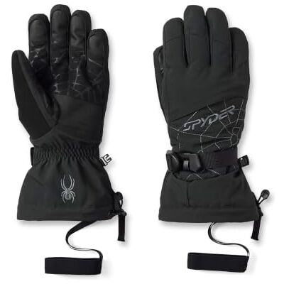 Spyder , Overweb ski gloves, Hombre, Black, L Spyder , Overweb ski gloves, Hombre, Black, L