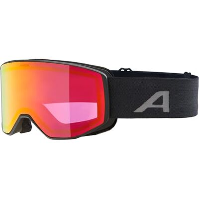 ALPINA VENET Q-LITE – gafas de esquí OTG con lentes espejadas y realce de contraste, protección UV 100%, para adultos ALPINA VENET Q-LITE – gafas de esquí OTG con lentes espejadas y realce de contraste, protección UV 100%, para adultos
