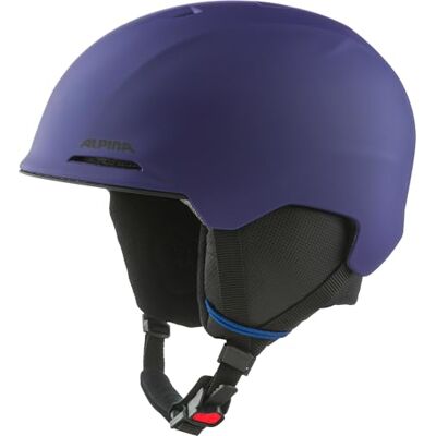ALPINA Brix Jr Casco de esquí Seguro y Ligero para niños, con Almohadillas de Orejas extraíbles, óptima absorción de Impactos y Buena ventilación, Midnight Purple, S (51-55) ALPINA Brix Jr Casco de esquí Seguro y Ligero para niños, con Almohadillas de Orejas extraíbles, óptima absorción de Impactos y Buena ventilación, Midnight Purple, S (51-55)