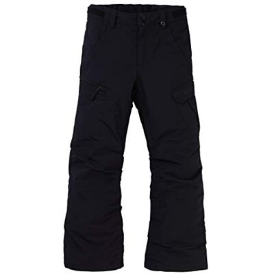 Burton Exile Cargo Pantalon De Snowboard, Niños, True Black, M Burton Exile Cargo Pantalon De Snowboard, Niños, True Black, M