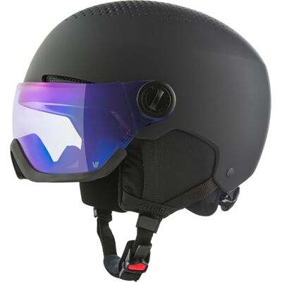 ALPINA Arber Visor Casco de esquí Seguro y Ligero para Adultos, con Visor , absorción de Impactos óptima, Black Matt, L (58-62) ALPINA Arber Visor Casco de esquí Seguro y Ligero para Adultos, con Visor , absorción de Impactos óptima, Black Matt, L (58-62)