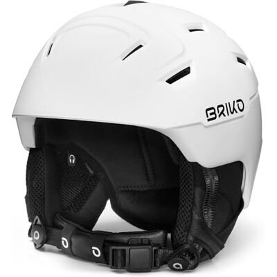 Briko (ZIOIO) Storm 2.0 Casco Unisex para Adulto, Color Blanco Mate, Talla XL Briko (ZIOIO) Storm 2.0 Casco Unisex para Adulto, Color Blanco Mate, Talla XL