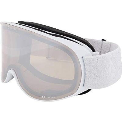 TECNOPRO Safine M Gafas de esquí para Mujer, Mujer, Color Blanco, tamaño 2 TECNOPRO Safine M Gafas de esquí para Mujer, Mujer, Color Blanco, tamaño 2