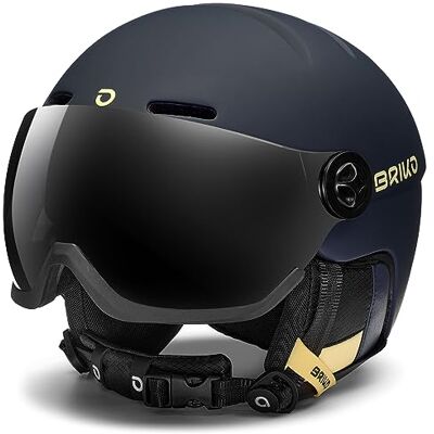 Briko TEIDE Visor Casco, Adulto Unisex, Blue Cloud Burst-Y, L Briko TEIDE Visor Casco, Adulto Unisex, Blue Cloud Burst-Y, L