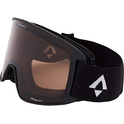 TECNOPRO Base 3.0 Gafas de esquí para Hombre, Hombre, Color Negro, tamaño Size TECNOPRO Base 3.0 Gafas de esquí para Hombre, Hombre, Color Negro, tamaño Size
