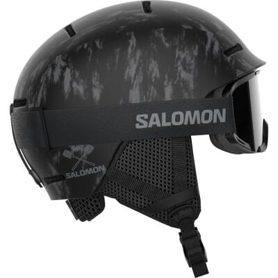 Combo de Casco y Gafas Salomon Player JR - Certificado de Seguridad, Ajustable Combo de Casco y Gafas Salomon Player JR - Certificado de Seguridad, Ajustable