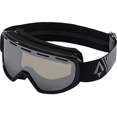 TECNOPRO Pulse 2.0 Plus Gafas de esquí para hombre, color negro y gris oscuro, talla 1 TECNOPRO Pulse 2.0 Plus Gafas de esquí para hombre, color negro y gris oscuro, talla 1