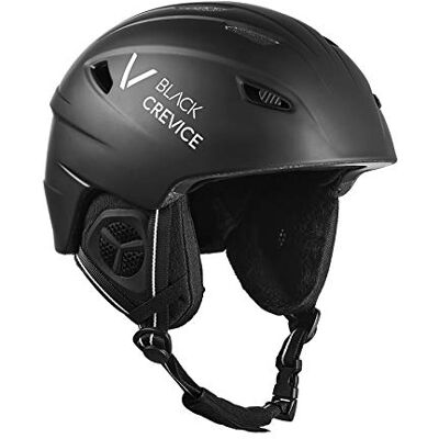 Black Crevice Casco de esquí Streif I Casco de esquí a Prueba de Golpes con diseño Deportivo I Casco Unisex I Casco de Snowboard I Ventilación Activa I Talla (XL, Mate/Negro Blanco) Black Crevice Casco de esquí Streif I Casco de esquí a Prueba de Golpes con diseño Deportivo I Casco Unisex I Casco de Snowboard I Ventilación Activa I Talla (XL, Mate/Negro Blanco)