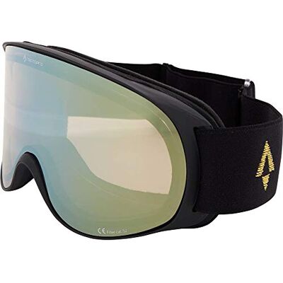TECNOPRO Safine S Gafas de esquí para Mujer, Mujer, Color Negro, tamaño 2 TECNOPRO Safine S Gafas de esquí para Mujer, Mujer, Color Negro, tamaño 2
