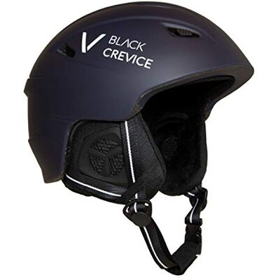 Black Crevice Casco de esquí Streif I Casco de esquí a Prueba de Golpes con diseño Deportivo I Casco Unisex I Casco de Snowboard I Ventilación Activa I (XL, Azul Marino y Blanco) Black Crevice Casco de esquí Streif I Casco de esquí a Prueba de Golpes con diseño Deportivo I Casco Unisex I Casco de Snowboard I Ventilación Activa I (XL, Azul Marino y Blanco)
