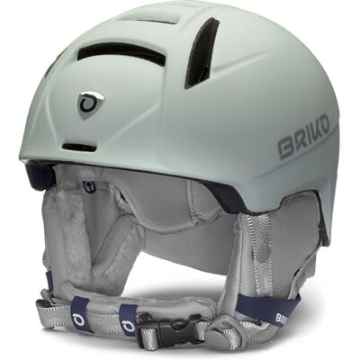 Briko Casco Helmet, Mujeres, Mate Heather Light Blue-Nube Burst Blue, X-Large Briko Casco Helmet, Mujeres, Mate Heather Light Blue-Nube Burst Blue, X-Large