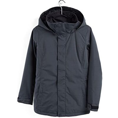 Burton Jet Set Chaqueta de Snowboard, Mujer, True Black Heather, M Burton Jet Set Chaqueta de Snowboard, Mujer, True Black Heather, M