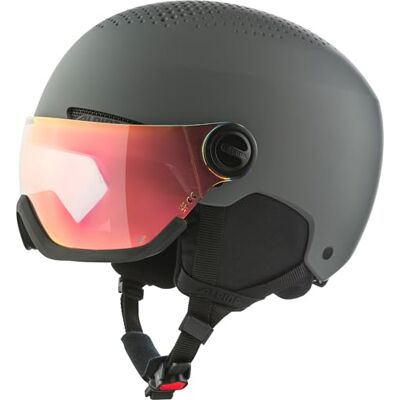 ALPINA Arber Visor Casco de esquí Seguro y Ligero para Adultos, con Visor , absorción de Impactos óptima, Coffee Grey, L (58-62) ALPINA Arber Visor Casco de esquí Seguro y Ligero para Adultos, con Visor , absorción de Impactos óptima, Coffee Grey, L (58-62)