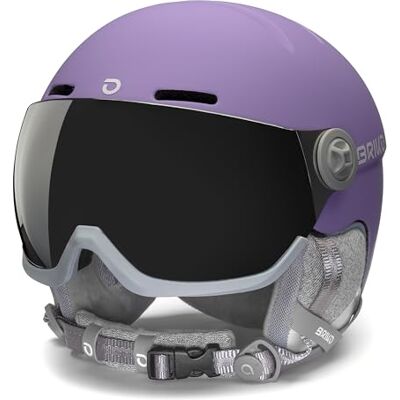 Briko Casco Helmet, Mujeres, Matt Victoria Lilac Mischka Gray, L Briko Casco Helmet, Mujeres, Matt Victoria Lilac Mischka Gray, L