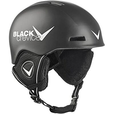 Casco de esquí infantil Black Crevice - Ajustable, Ventilado Casco de esquí infantil Black Crevice - Ajustable, Ventilado