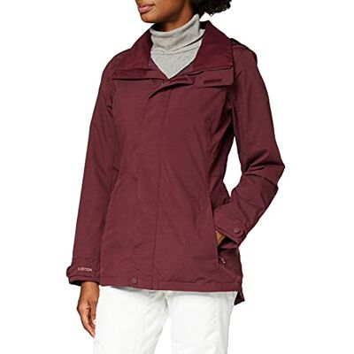 Burton Jet Set Chaqueta De Snowboard, Mujer, Port Royal Heather, XL Burton Jet Set Chaqueta De Snowboard, Mujer, Port Royal Heather, XL