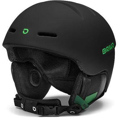 Briko TEIDE Casco, Adulto Unisex, Grey Shark-Green E, L Briko TEIDE Casco, Adulto Unisex, Grey Shark-Green E, L