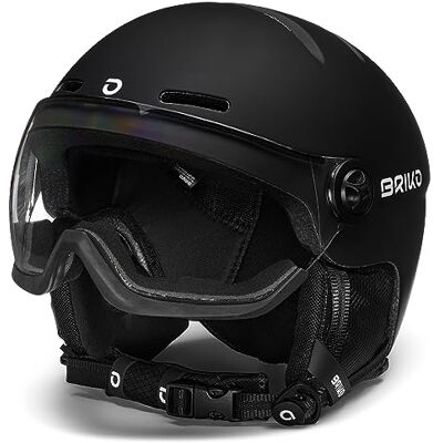 Briko , Helmet Unisex Adulto, Matt Black, XL Briko , Helmet Unisex Adulto, Matt Black, XL