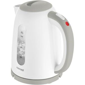 Concept Electrodomésticos Hervidor de Agua, 2200 W, 1.7 litros, Plástico, Gris Concept Electrodomésticos Hervidor de Agua, 2200 W, 1.7 litros, Plástico, Gris