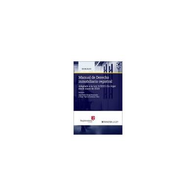 Bosch Manual de derecho inmobiliario registral: 1 (Manuales) Bosch Manual de derecho inmobiliario registral: 1 (Manuales)