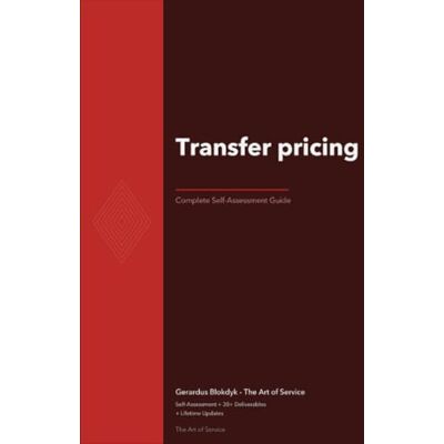 ART The Operational Excellence Library; Mastering Transfer pricing ART The Operational Excellence Library; Mastering Transfer pricing
