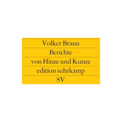 Braun Berichte von Hinze und Kunze: 1169 Braun Berichte von Hinze und Kunze: 1169