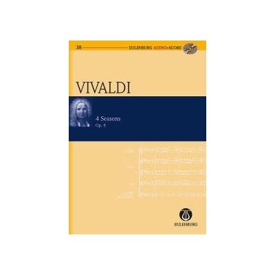 Schott The Four Seasons Op. 8 Rv 269, 315, 293, 297 Poche+CD (Eulenburg Audio+score) Schott The Four Seasons Op. 8 Rv 269, 315, 293, 297 Poche+CD (Eulenburg Audio+score)