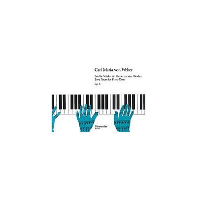 BARENREITER Leichte Stcke fr Klavier zu vier Hnden Easy Pieces. Piano four hands. op 3 BARENREITER Leichte Stcke fr Klavier zu vier Hnden Easy Pieces. Piano four hands. op 3